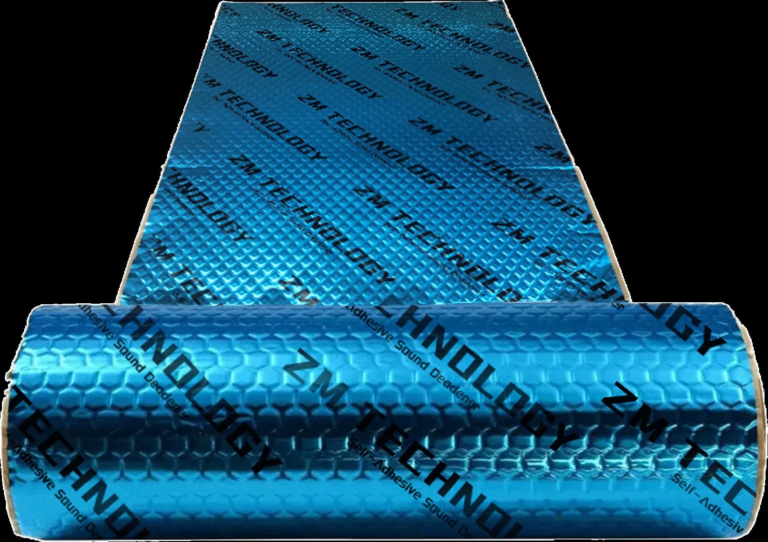 Sound-deadening material detail
