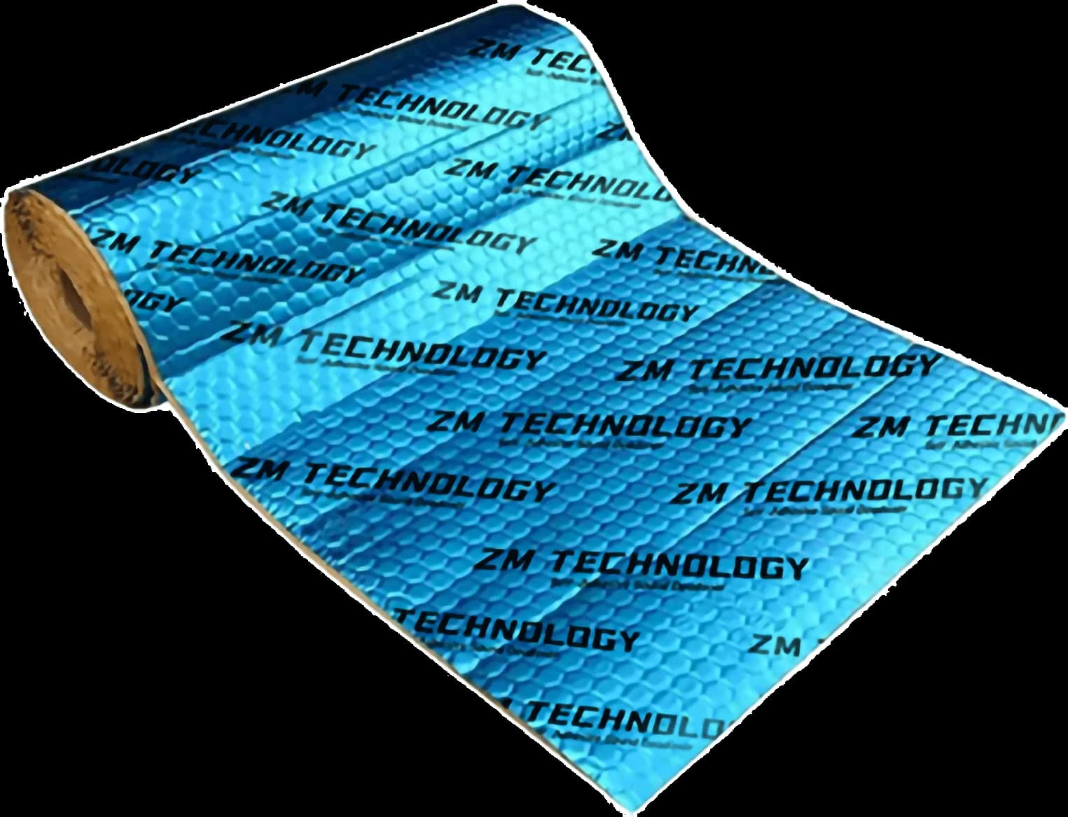 Sound-deadening material detail