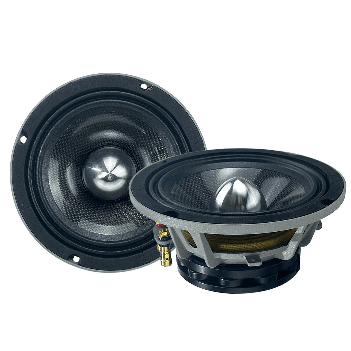 ZM-PM65-NB and ZM-PM80-NB real neo beads mid-range speaker pair