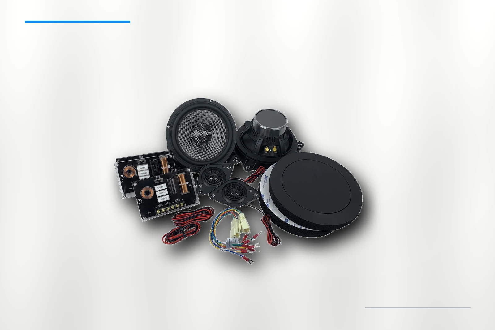 ZM-M65C 2-Way component speaker complete product set