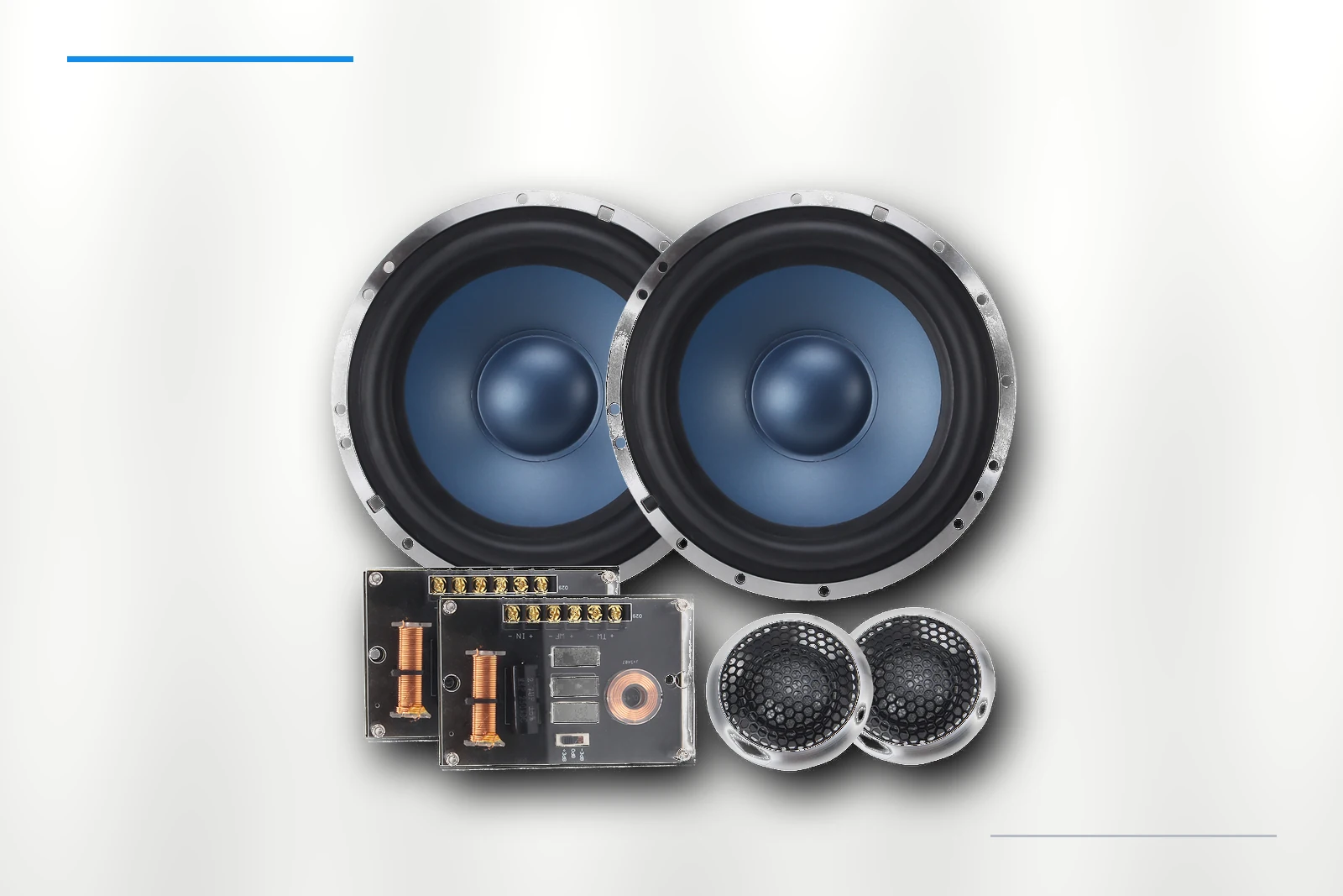 ZM-M65P 2-Way component speaker complete product set