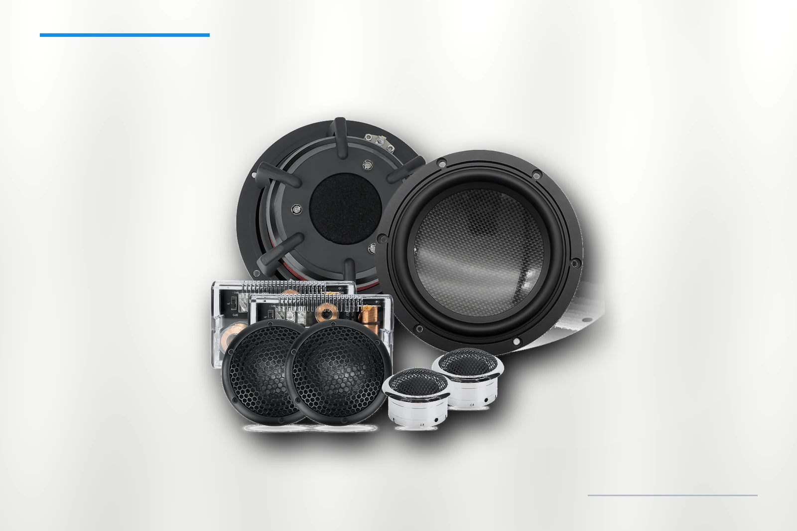 ZM-X65UC-3W crossover detail on platinum background