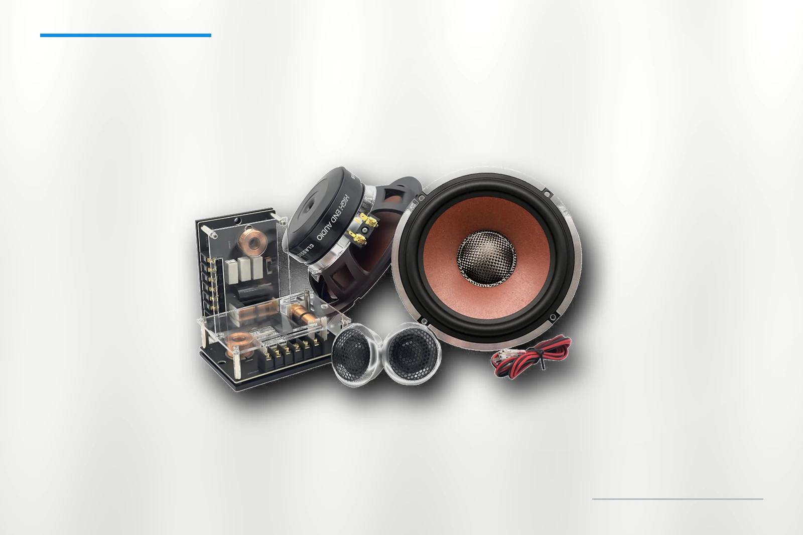 ZM-X65W-2W V2 2-Way component speaker complete product set