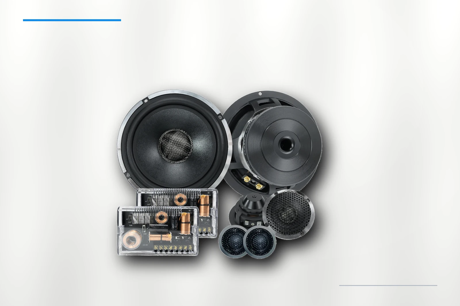 ZM-X65W-3W midrange detail on platinum background
