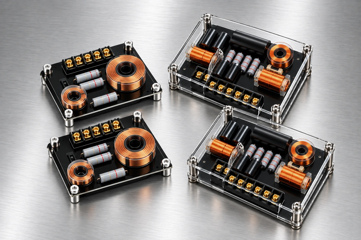 Crossover systems for the ZM-M65K component speaker platform