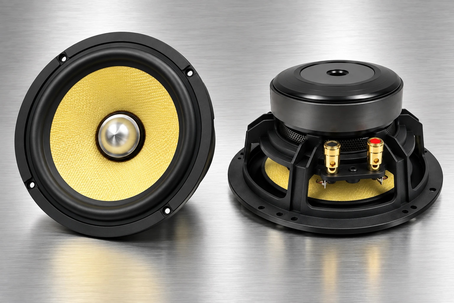 Woofer pair for the ZM-M65K component speaker platform