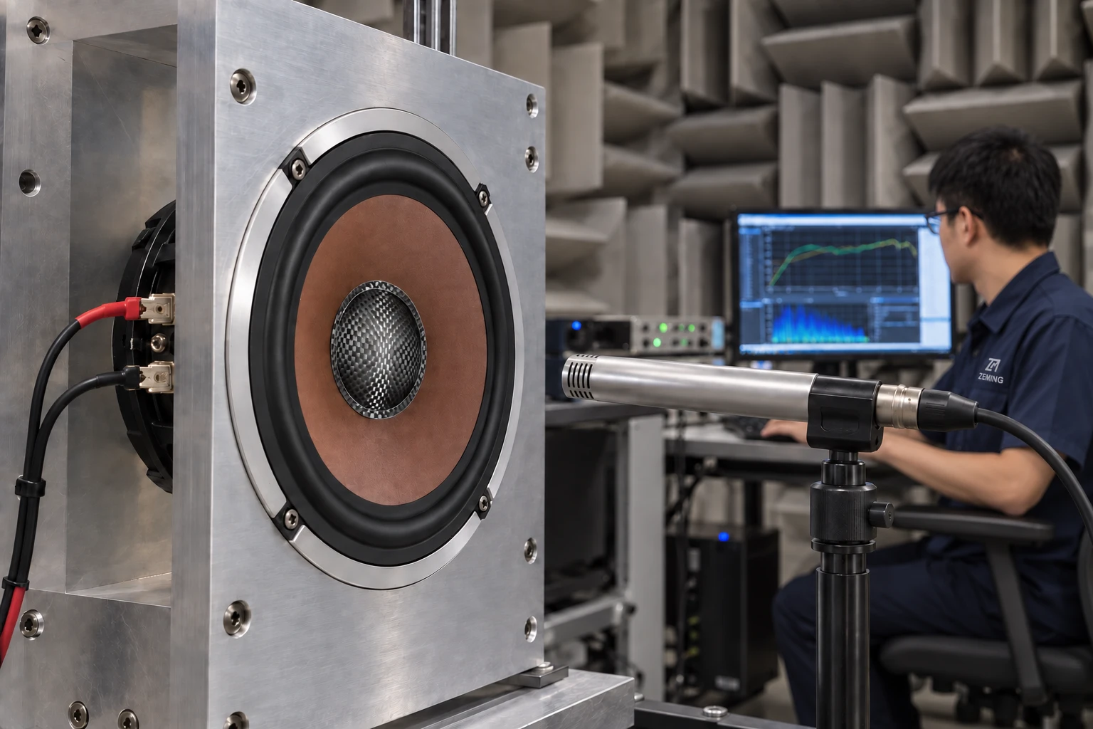 ZM-X65W acoustic testing scene